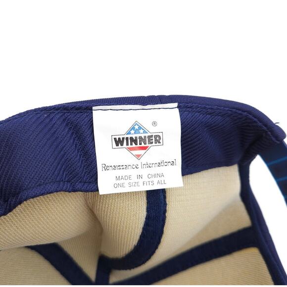 Vintage Miami Valley International Snapback Rope Hat Trucking Foam Cap Blue - Picture 7 of 7